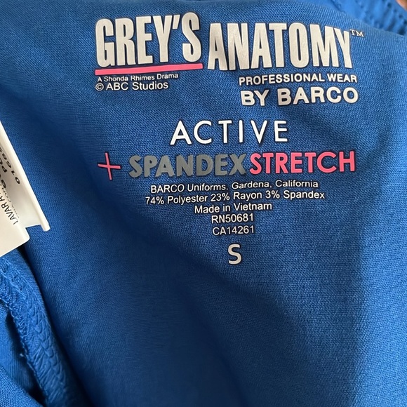 Greys Anatomy by Barco Active Spandex Stretch Scrub Pant - Picture 6 of 8